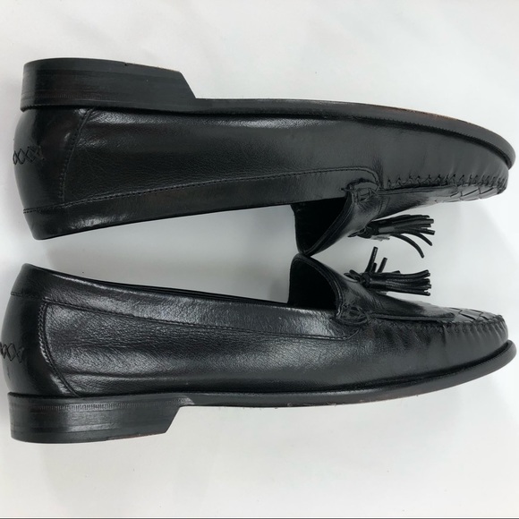 Men’s Cole Haan Black Leather Slip On Shoes 10 - Picture 6 of 8